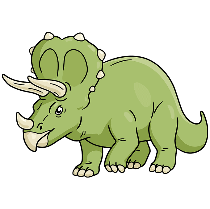 Triceratops-step-by-step-drawing-tutorial-step-10