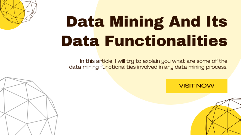functionalities of data mining